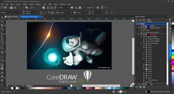 CorelDRAW Graphics Suite Crack 24.2.1.446 With Serial Key