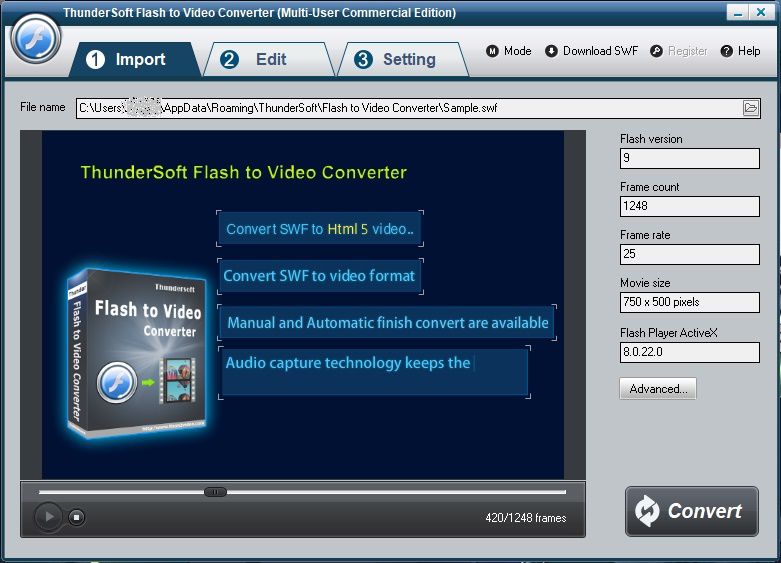 ThunderSoft Flash to Audio Converter Crack-getupro